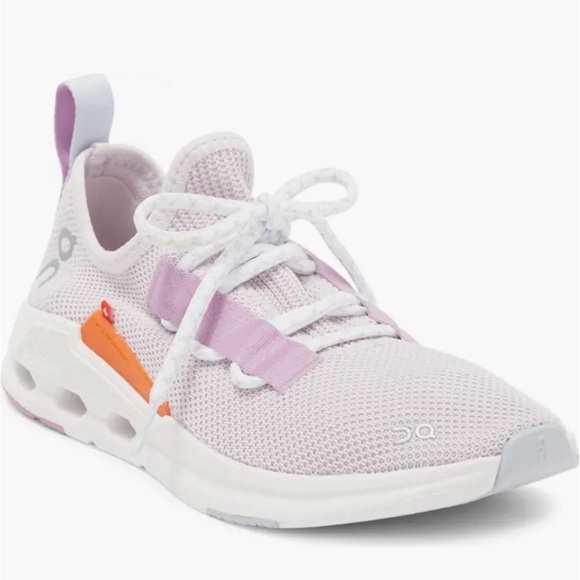 On Running Shoes - On Running Cloudeasy Knit Running Sneaker in orchid/lavendula tennis shoes